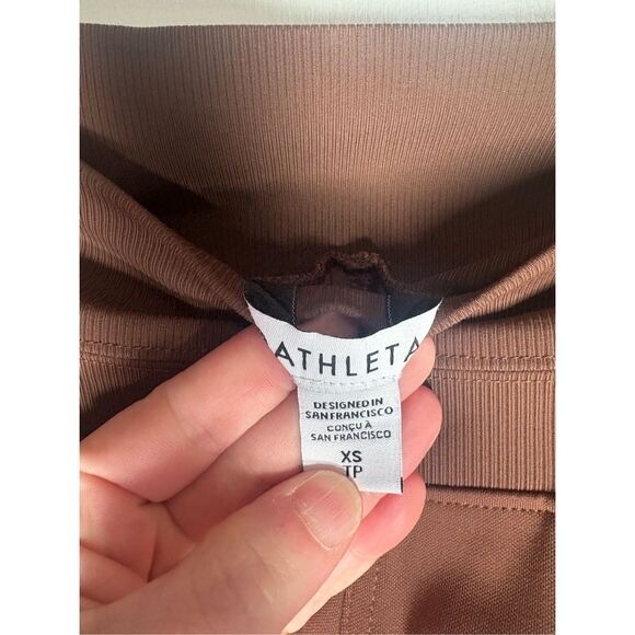 Athleta Venice Flare Pant in Mahogany Brown size XS - Picture 6 of 16